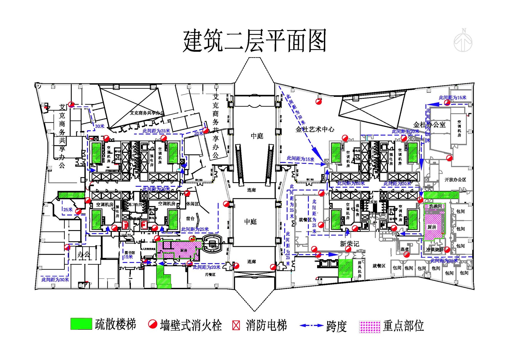项目平面图(图2)